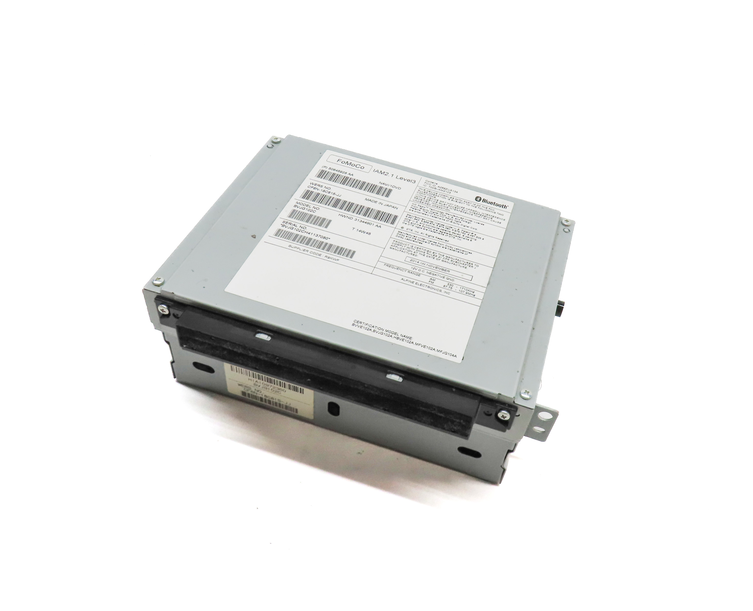 12-16 RANGE ROVER SPORT EVOQUE LR4 (L320 L405 L494 L538) CD NAV STEREO RECEIVER — exact item pictured